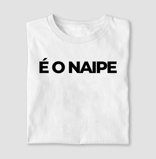 Camisa È O Naipe Branca